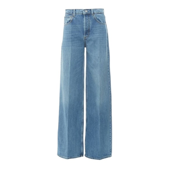 BOYISH x Revolve Jovi High Rise Rigid Wide Leg Ultra Relaxed Jeans Size 26 - Picture 7 of 11